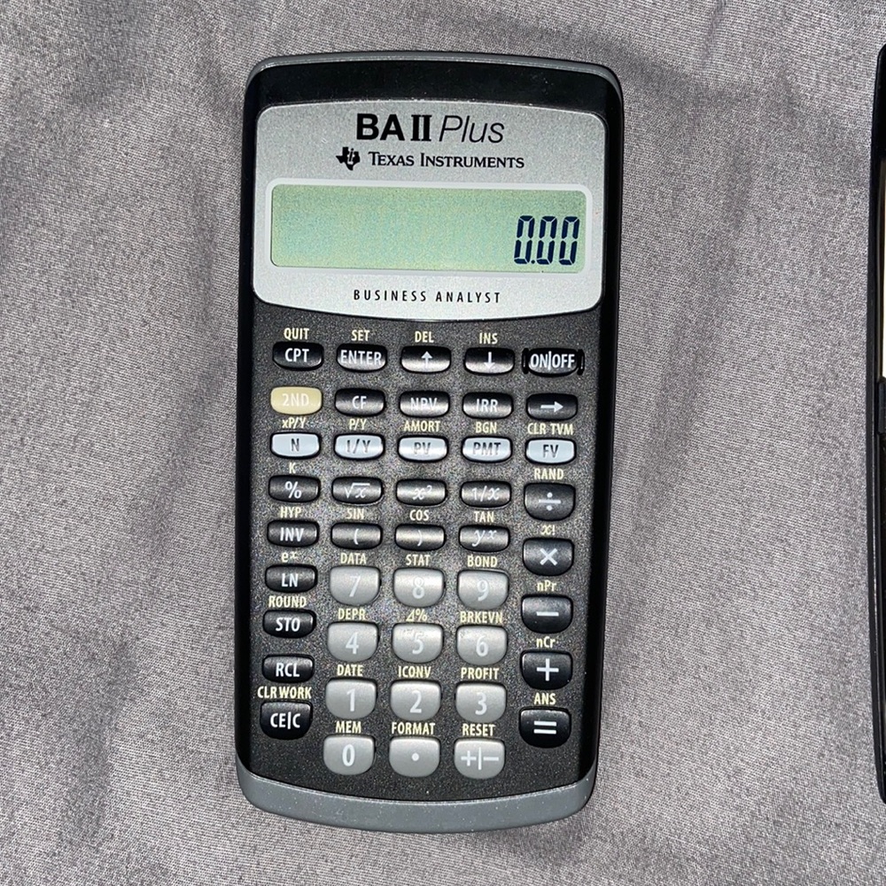 BA II Plus Financial Calculator
